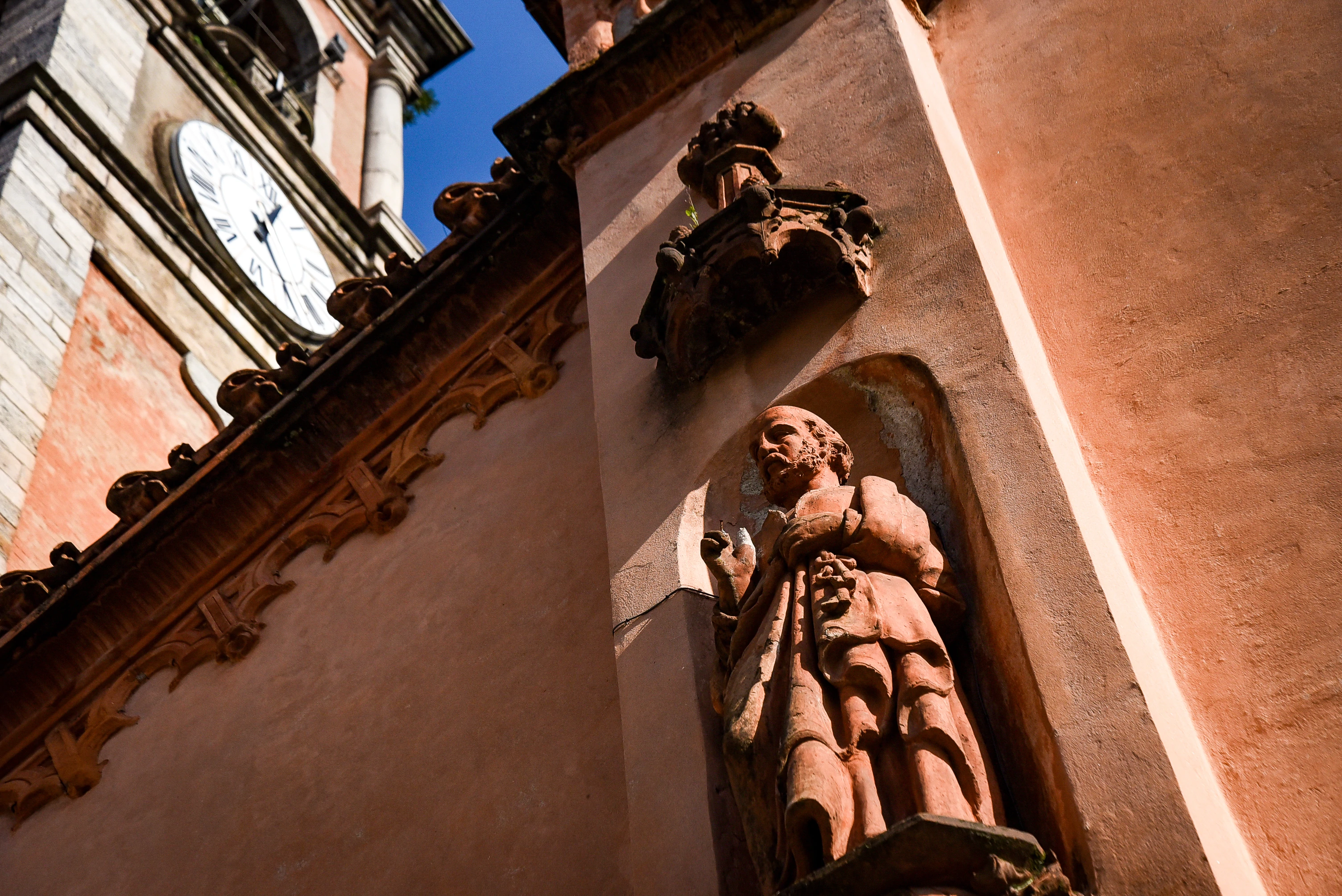 dettaglio chiesa parrocchiale di azzate