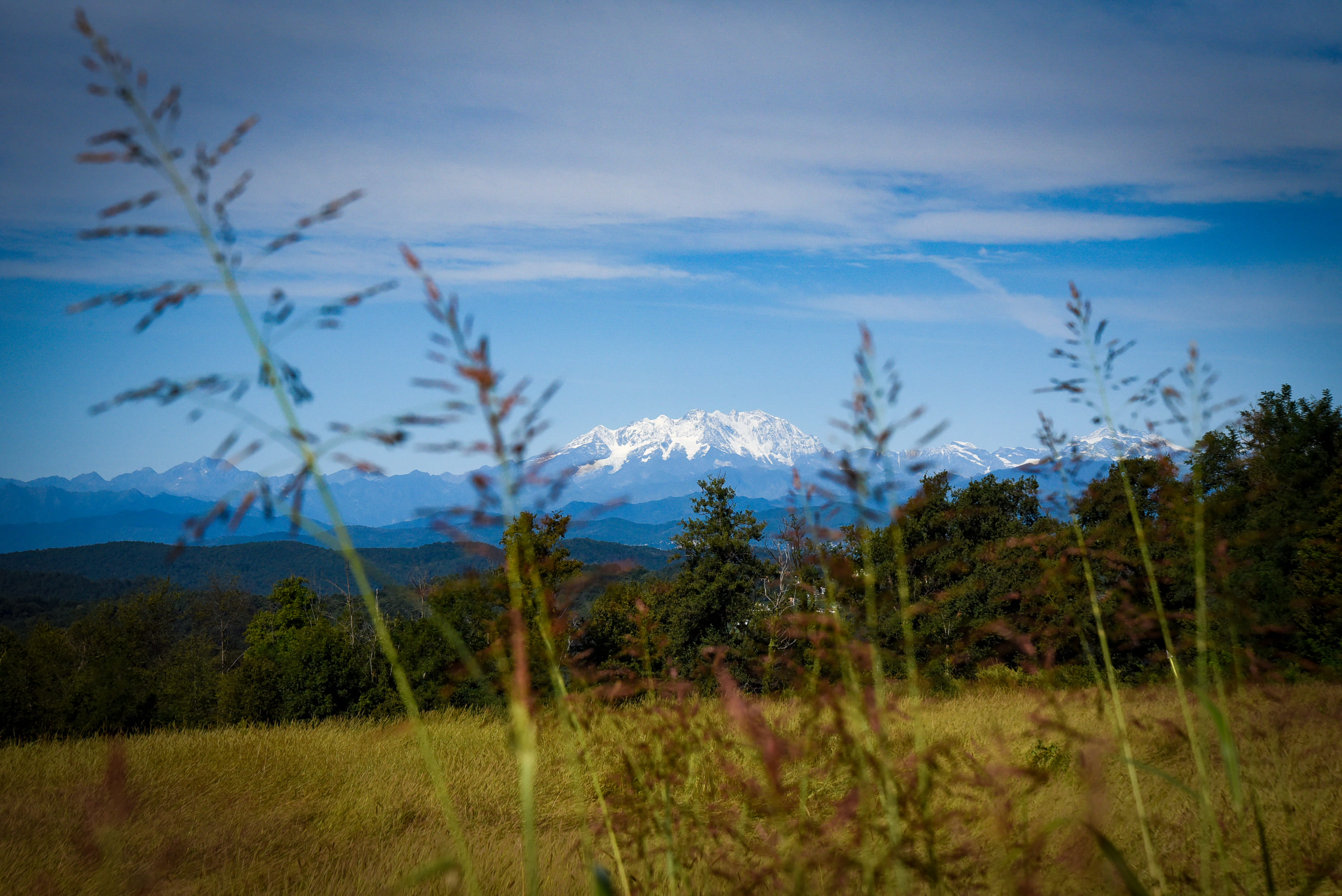 veduta monte rosa da sumirago